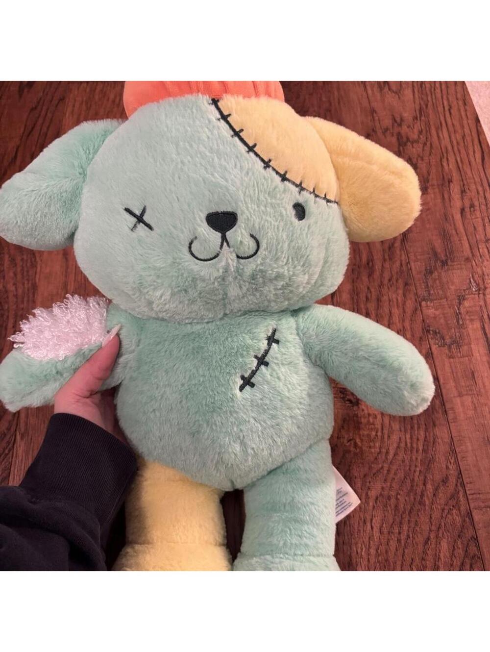 Sanrio Green and Multi Stuffed-animal